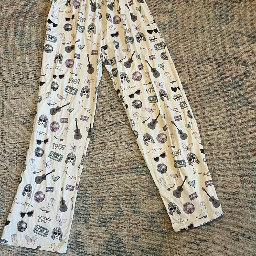 Patterned Pajama Pants